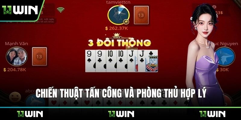 Chiến thuật tấn công và phòng thủ hợp lý