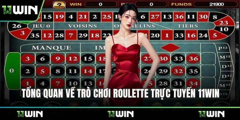 Tổng quan về trò chơi Roulette trực tuyến 11WIN
